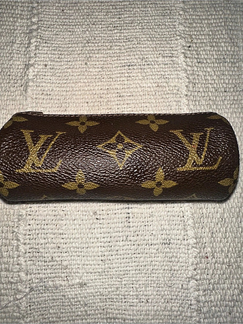 Louis Vuitton Monogram Golf Ball Case (Vintage)